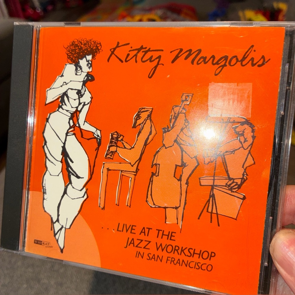 KITTY MARGOLIS * Live At The Jazz Workshop in San Francisco Audio CD * RARE HTF